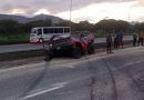Un lesionado en triple choque registrado en autopista Puerto Cabello – Valencia