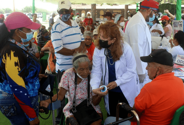 Más de 300 adultos mayores atendidos durante Jornada de Salud Integral en Puerto Cabello