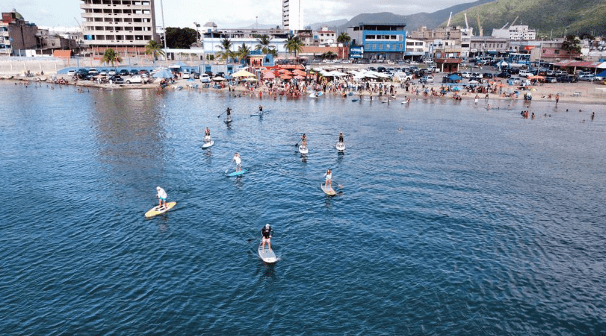 Playa Sonrisa albergó 1er Invitacional de PaddleBoard “Sunset Sup” realizado en Puerto Cabello