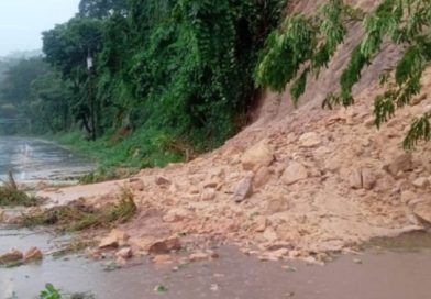 Lluvias provocaron deslizamientos en la autopista Valencia – Puerto Cabello