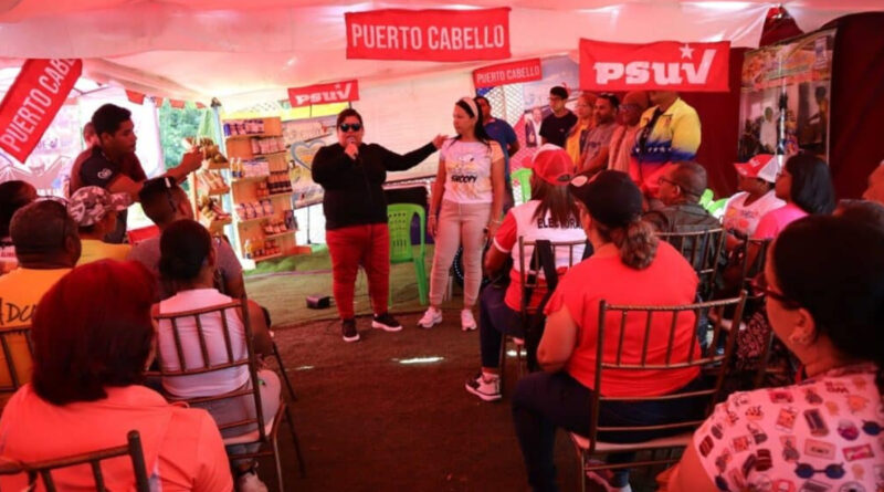 Jefes de Clap del Castaño en Puerto Cabello participaron en taller de formación productiva