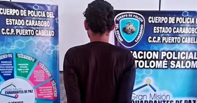 Detenido por intentar abusar de una adolescente de 11 años en Puerto Cabello