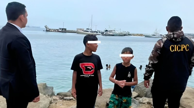 Dos niños desaparecidos en Barquisimeto aparecieron en un balneario de Puerto Cabello