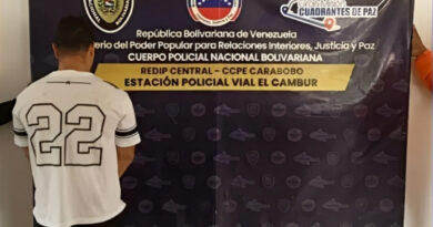 Detenido para ser imputado sujeto que atropelló a inspector de la PNB en Autopista Valencia- Puerto Cabello