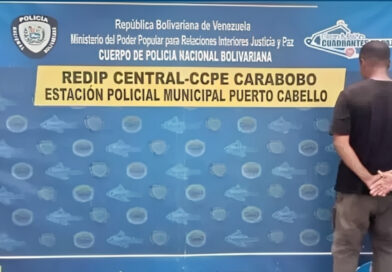 Policía Nacional Bolivariana capturó a un hombre solicitado en Puerto Cabello
