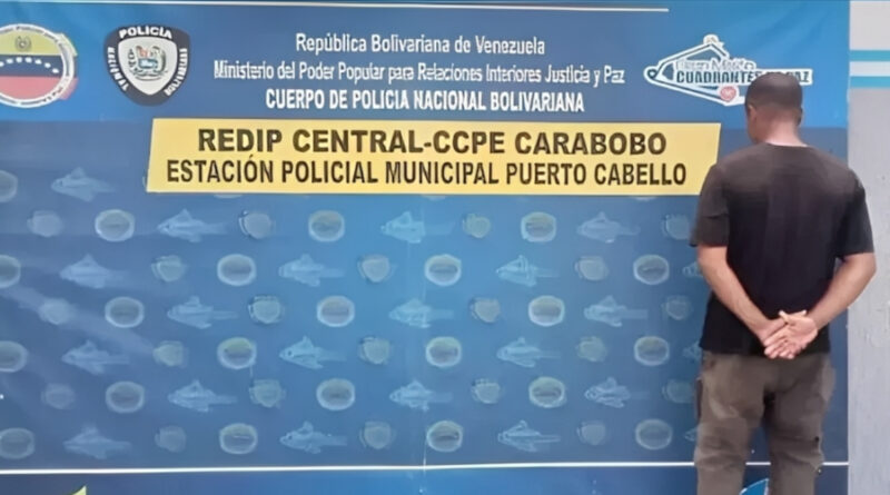 Policía Nacional Bolivariana capturó a un hombre solicitado en Puerto Cabello