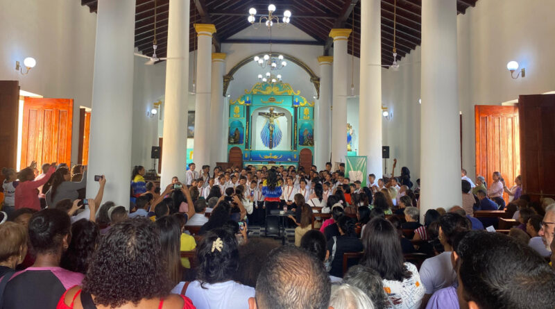 Coral y Orquesta Juvenil El Sistema Pto. Cabello realizó concierto por los 214 años del título de la ciudad