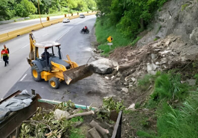 Realizan limpieza y recolección de escombros en Autopista Valencia – Puerto Cabello