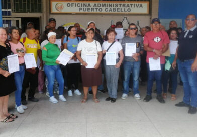 Más de 140 pensiones entregó el IVSS de Puerto Cabello