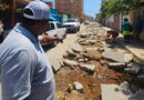 Falcón | En Tucacas iniciaron reparación de la calle Miranda