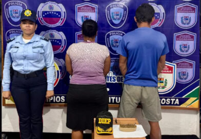 Falcón | DIEP incauta presunta droga a pareja en Boca de Tocuyo