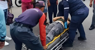 Cinco personas resultaron lesionadas en accidentes de tránsito en Puerto Cabello