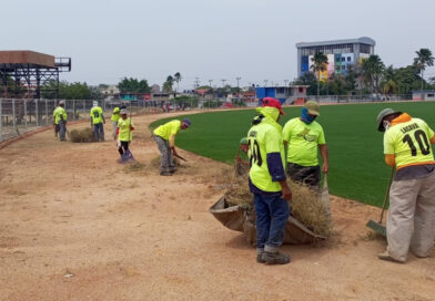 Realizan jornada de mantenimiento integral en Campo Deportivo Los Criollitos de Puerto Cabello