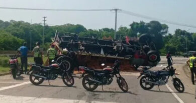 Tres siniestros con vehículos se registraron en Puerto Cabello y Morón